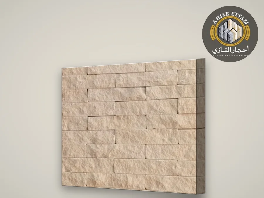 حجر Beige Taza طبيعي